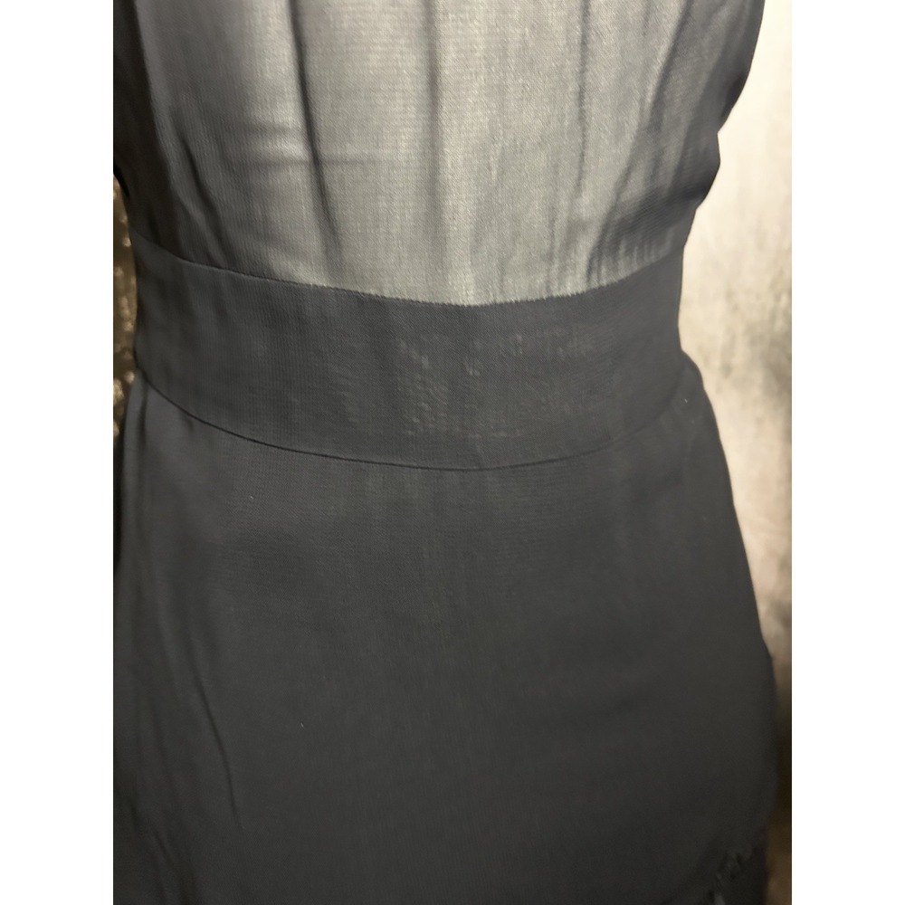 Anthropologie Maeve  Black   Witchy  Fairy Dress Size 4  Goth Whims - Picture 9 of 10